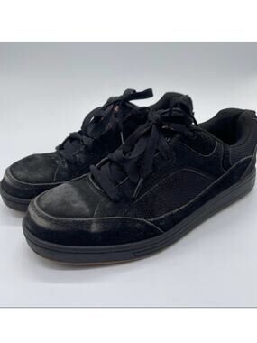 Brahma Steel Toe, Skater Style Shoe, Size 7. Black Leather
